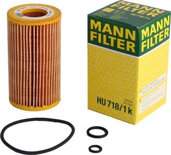 Mann-Filter P 718/1x - Топливный фильтр autospares.lv