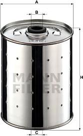 Mann-Filter PF 915 n - Масляный фильтр autospares.lv