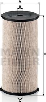 Mann-Filter PFU 19 326 x - Масляный фильтр autospares.lv