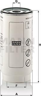 Mann-Filter PL 420/7 x - Топливный фильтр autospares.lv