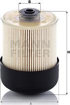 Mann-Filter PU 9011 z KIT - Топливный фильтр autospares.lv