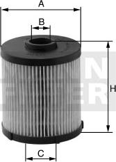 Mann-Filter PU 935 x - Топливный фильтр autospares.lv