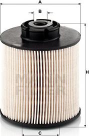 Mann-Filter PU 1046/1 x - Топливный фильтр autospares.lv