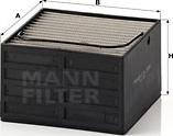 Mann-Filter PU 85 - Топливный фильтр autospares.lv