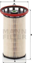 Mann-Filter PU 8028 - Топливный фильтр autospares.lv