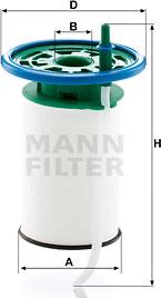 Mann-Filter PU 7015 - Топливный фильтр autospares.lv