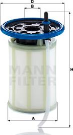 Mann-Filter PU 7018 - Топливный фильтр autospares.lv