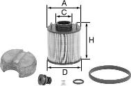 Mann-Filter U 620/4 x KIT - Карбамидный фильтр autospares.lv