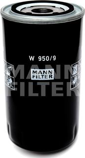 Mann-Filter W 950/9 - Масляный фильтр autospares.lv