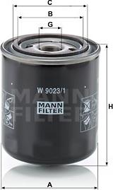 Mann-Filter W 9023/1 - Гидрофильтр, автоматическая коробка передач autospares.lv