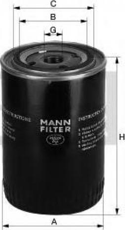 Mann-Filter W 910/3 - Масляный фильтр autospares.lv