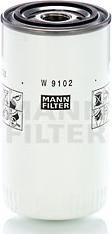 Mann-Filter W 9102 - Масляный фильтр autospares.lv