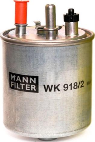 Mann-Filter W 918/2 x - Топливный фильтр autospares.lv