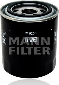 Mann-Filter W 9200 - Масляный фильтр autospares.lv