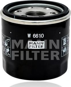 Mann-Filter W 6610 - Масляный фильтр autospares.lv