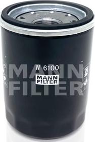 Mann-Filter W 6100 - Масляный фильтр autospares.lv