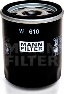 Mann-Filter W 610 - Масляный фильтр autospares.lv