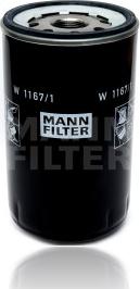 Mann-Filter W 1167/1 - Гидрофильтр, автоматическая коробка передач autospares.lv