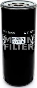 Mann-Filter W 11 102/9 - Масляный фильтр autospares.lv