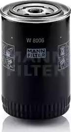 Mann-Filter W 8006 - Масляный фильтр autospares.lv