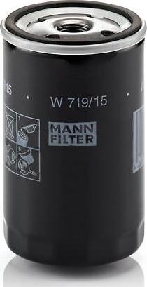 Mann-Filter W 719/15 (10) - Масляный фильтр autospares.lv