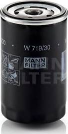 Mann-Filter W 719/30 (10) - Масляный фильтр autospares.lv