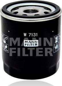 Mann-Filter W 713/1 - Масляный фильтр autospares.lv