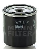 Mann-Filter W 712/22 (10) - Масляный фильтр autospares.lv