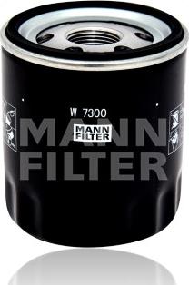 Mann-Filter W 7300 - Масляный фильтр autospares.lv