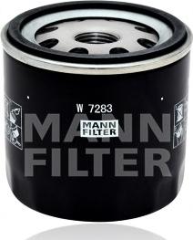Mann-Filter W 7283 - Масляный фильтр autospares.lv