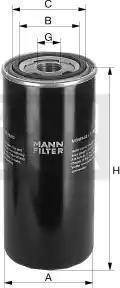Mann-Filter WD 940/11 - Гидрофильтр, автоматическая коробка передач autospares.lv