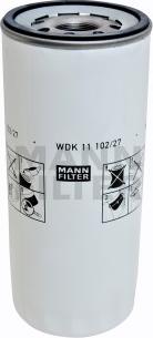 Mann-Filter WDK 11 102/27 - Топливный фильтр autospares.lv
