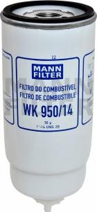 Mann-Filter WK 950/14 - Топливный фильтр autospares.lv