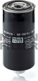 Mann-Filter WK 950/16 - Топливный фильтр autospares.lv