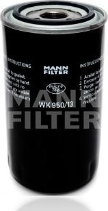 Mann-Filter WK 950/13 - Топливный фильтр autospares.lv