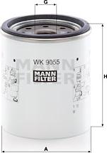 Mann-Filter WK 9055 z - Топливный фильтр autospares.lv
