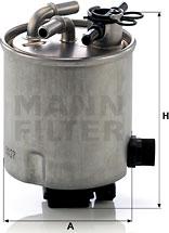 Mann-Filter WK 9027 - Топливный фильтр autospares.lv