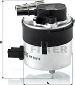 Mann-Filter WK 939/13 - Топливный фильтр autospares.lv