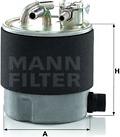 Mann-Filter WK 920/7 - Топливный фильтр autospares.lv