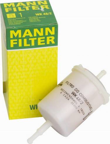 Mann-Filter WK 48/2 - Топливный фильтр autospares.lv