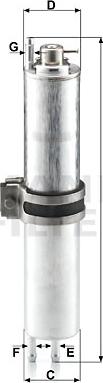 Mann-Filter WK 532/2 - Топливный фильтр autospares.lv