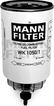 Mann-Filter WK 1050/1 - Топливный фильтр autospares.lv