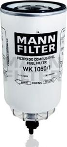 Mann-Filter WK 1060/1 - Топливный фильтр autospares.lv