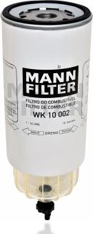 Mann-Filter WK 10 002 - Топливный фильтр autospares.lv