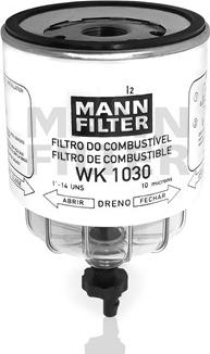 Mann-Filter WK 1030 - Топливный фильтр autospares.lv