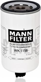Mann-Filter WK 1156 - Топливный фильтр autospares.lv