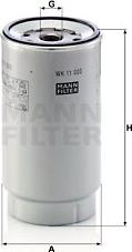 Mann-Filter WK 11 003 z - Топливный фильтр autospares.lv