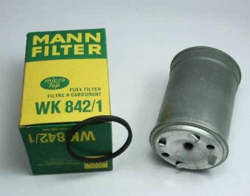 Mann-Filter WK 842/1 - Топливный фильтр autospares.lv