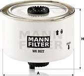 Mann-Filter WK 8022 - Топливный фильтр autospares.lv