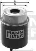 Mann-Filter WK 8110 - Топливный фильтр autospares.lv